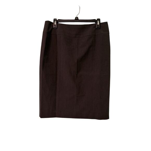 Jones New York Collection Women Size 10 Gray Pencil Stretch Fitted Zip Skirt - Picture 1 of 4